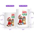 thumbnail image 4 of Santa is Coming Poodle Merry Christmas Xmas Noel Truck Tree Mug Poodles Dog Lover Gifts Idea Coffee Tea Cup - 02023, 4 of 4