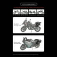 thumbnail image 3 of Rhinowalk Motorcycle Rearseat Bag,Rear Tools Side Universal Rear Tools Rearseat Universal Rear HUIOP LAOSHE QISUO, 3 of 7