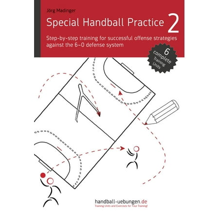 Special Handball Practice 2 - Step-by-step training of successful offense strategies against the 6-0 defense system - (Best Offense Against Zone Defense)