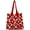 Red, variant on Fairycore Hobo Bag Women Crochet Tote Bag Y2K Flower Shoulder Bag Fairy Grunge Purse Shopping Handbag Accessories