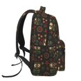 thumbnail image 3 of Rateoe Boho Owl Pattern Casual Backpack for School, Work, Travel – Adjustable Straps, Multiple Compartments – Ergonomic Design, Fits Laptops and Tablets, 3 of 5