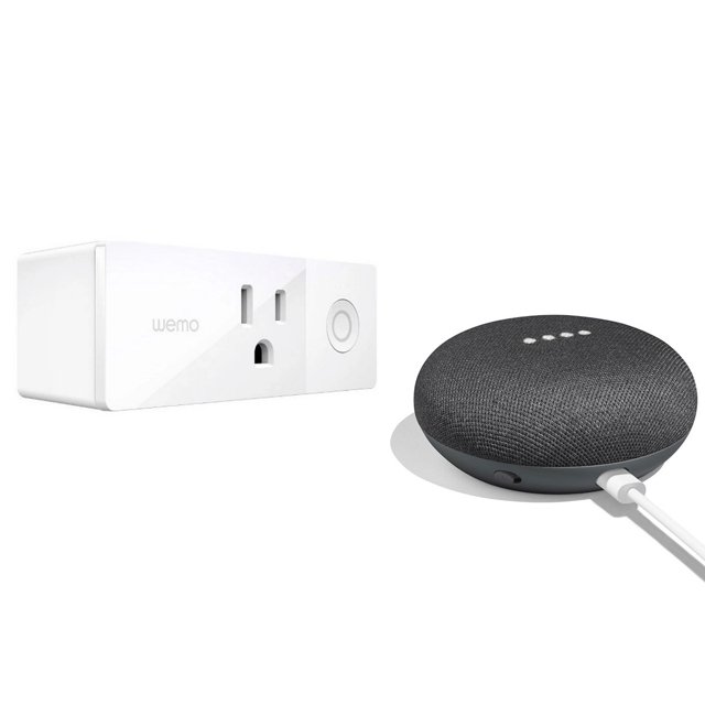 GOOGLE HOME MINI MAS ENCHUFE INT WEMO Google BDLHMG+F7C063