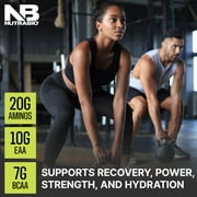 NutraBio Intra Blast BCAA Electrolyte Amino Hydration Powder, Orange Mango, 723 g, 30 Servings