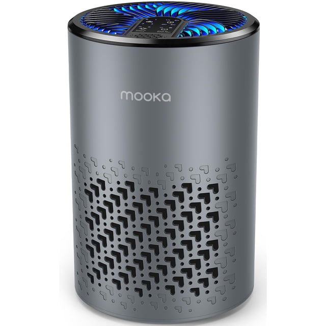 Purificador de aire MOOKA KJ067L HEPA para dormitorio y hogar con fragancia