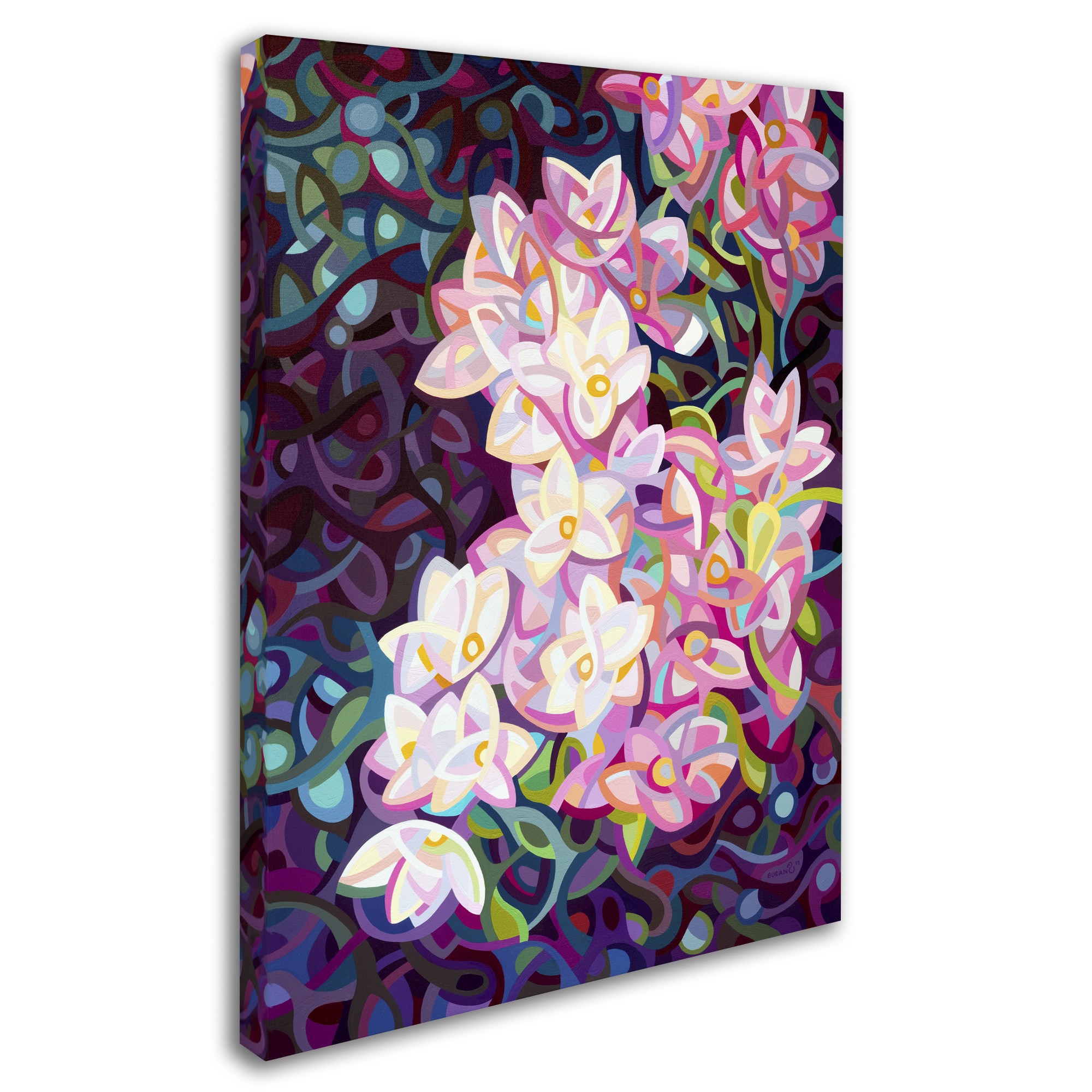 Trademark Fine Art "Cascade" Canvas Art by Mandy Budan