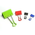 Pen + Gear EasyGrip Binder Clips, Assorted Colors and Sizes, 100 Count