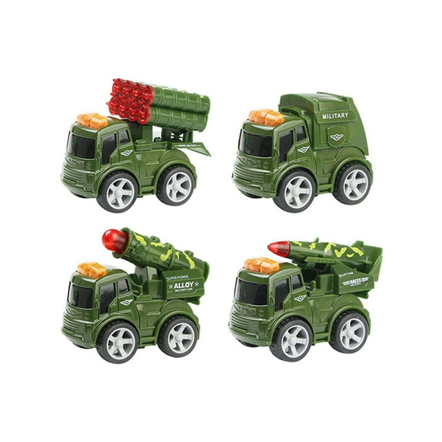Mini coches de juguete HUOGUO para niños con motor de fricción metálico