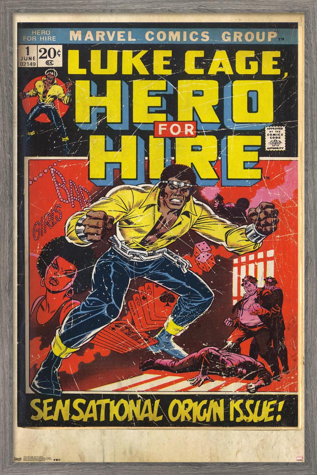 Marvel Comics - Luke Cage - Hero for Hire Cover #1 Poster - Walmart.com
