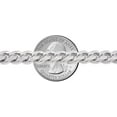thumbnail image 3 of Savlano 925 Sterling Silver Solid Italian Miami Cuban Link Chain Bracelet for Men & Boys - Made in Italy Comes Gift Box, 3 of 5