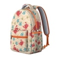 thumbnail image 4 of Ocean Sea Life Crab Backpack for Student Waterproof Durable Composite Oxford Cloth with Colorful Nautical Crab Print, Comfortable Adjustable Straps, Perfect for Beach and Outdoor Use, 4 of 6
