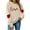 Khaki, variant on TKYCMSUAKI Valentine's Day Oversized Sweatshirts for Women Plaid Love Heart Print Shirts Long Sleeve Round Neck Sweatshirt Loose fit Tunic Tops