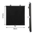 thumbnail image 2 of Sunshade Roller Blackout Suction Cup Blinds Curtains for Living Kitchen Office Car Window Free-Perf, 2 of 5