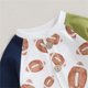 thumbnail image 3 of Gibobby Mameluco niño Primavera otoño bebé traje bebé moda Rugby impresión colores ropa de manga larga ropa para escalar al libre(Blanco, 6-12 Meses), 3 of 5