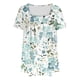 thumbnail image 4 of Blusas de Manga Corta para las Mujeres, Blusa de Camiseta Suelta Casual Hecha de Tela Cómoda para Todo el Uso Diario de Temporada, Blusas para las Mujeres Casual, 4 of 4