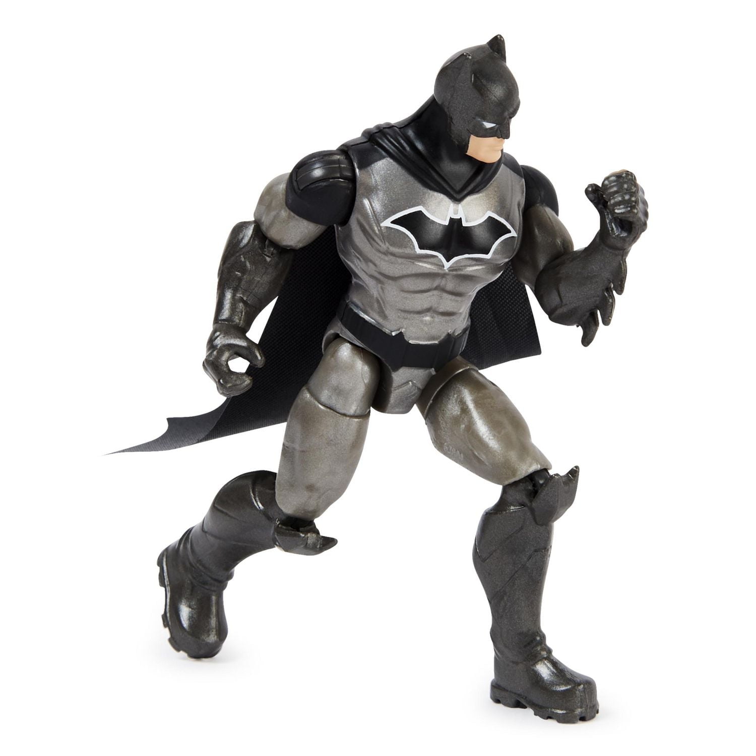 DC Comics, 4-inch Batman Action Figure with 3 Mystery Accessories, Batman Kids Toys for Boys and Girls Ages 3 and up
