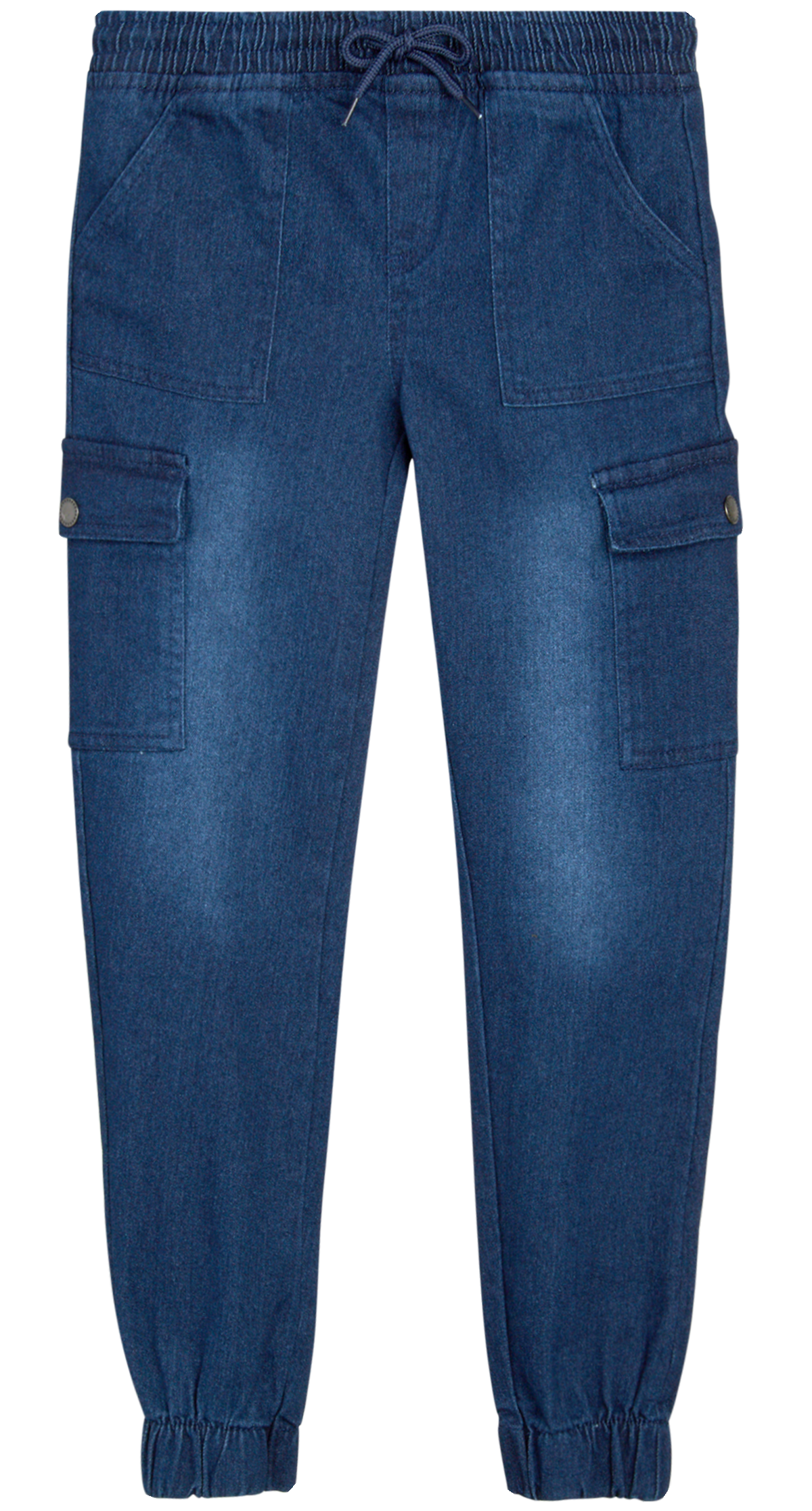 Real Love Girls' Jeans Soft Stretch Denim Cargo Jean Jogger Pants (Size 716)