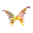 thumbnail image 4 of Aile de Fée Aile de Papillon pour Filles pour Carnaval Noël Performance sur Scène Lumière Chaude, 4 of 9