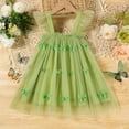 thumbnail image 4 of Product Category Girls Dresses Crafted Fly Sleeve Net Dress for Everyday Summer Holiday Party, 4 of 7