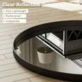 thumbnail image 3 of Anyrose 30" Round Bathroom Mirror Deep Frame Wall Vanity Mirror,Black, 3 of 5