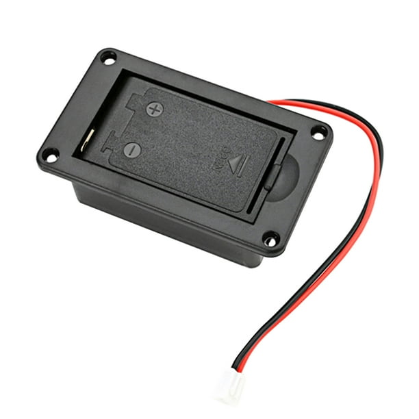 Estuche para batería de guitarra, soporte para batería de 9V, estuche para batería de guitarra de 9V, accesorios para guitarra
