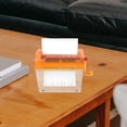thumbnail image 5 of Mini Manual Handheld Paper Shredder, Orange Portable Document Cutter for Home Office Use, Desktop A6 Paper Cutting Tool for Bills, Notes, and Photos, 5 of 9