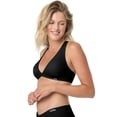 thumbnail image 5 of Kindly Yours Women’s So Comfy Micro Wire Free Push Up Plunge Bra, Sizes S-XXXL, 5 of 10