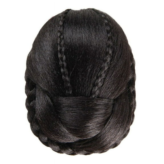 DOPI Hair Braided Wig Bun BK