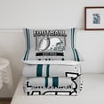thumbnail image 4 of Erosebridal Sport Football Comforter Sets,Geometric Stripes Comforters & Duvets,Room Decorative,Reversible,Breathable,2pcs, 4 of 7
