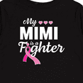 thumbnail image 4 of Inktastic Breast Cancer Awareness My Mimi is a Fighter Boys or Girls Long Sleeve Toddler T-Shirt, 4 of 5