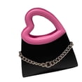 thumbnail image 1 of Mini bolso de mano de moda, bolso de mujer con forma de corazón, bolso de mujer, mini bolso de precisión diseñado, 1 of 8