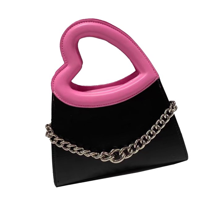 Mini bolso de mano de moda, bolso de mujer con forma de corazón, bolso de mujer, mini bolso de precisión diseñado