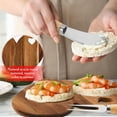 thumbnail image 4 of Tabla De Queso Con Forma De Corazón Y Cortador De Tenedor Para Mantequilla, Plato De Madera Para Charcutería, Tabla De Pan Con Orificio Para Colgar Para Cocina, 4 of 7