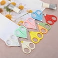 thumbnail image 6 of Unique Bargains 1 Pc Portable Short Handle Nail Scissors Toenail Clippers for Child 3.15"x2.24"x0.39" White, 6 of 6