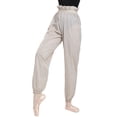 thumbnail image 5 of Slemon Ballet Warm Up Pants for Women High Waisted Ripstop Lightweight Flare, 5 of 12