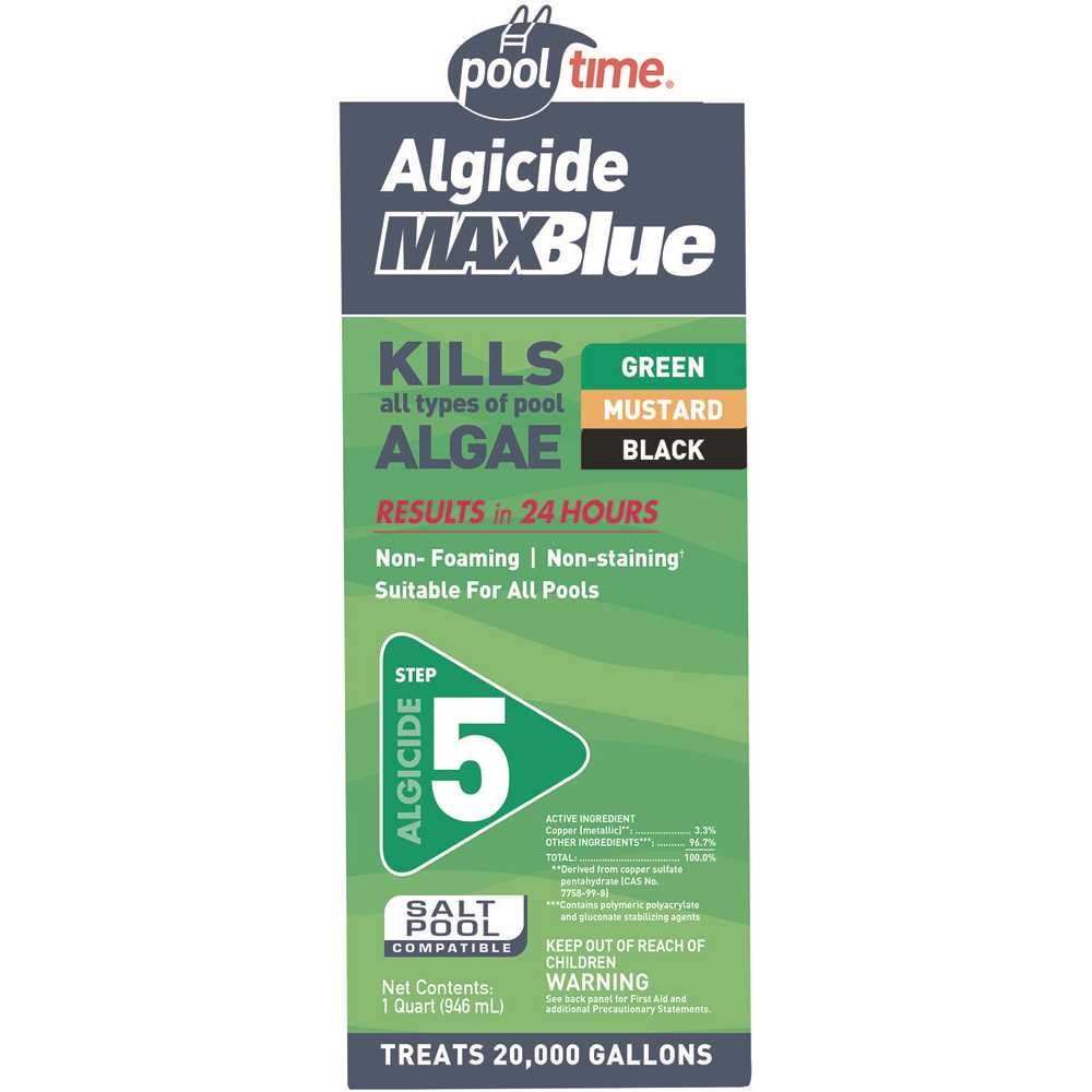 MAXBlue 32 Oz. Algicide Pool Algaecide