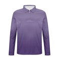 thumbnail image 5 of Blusa y camisa de manga larga con cuello vuelto para hombre, jersey con cremallera, color liso, solapa, blusa de manga larga con cuello vuelto, blusa para hombre, blusa de poliéster, 5 of 5