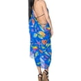 thumbnail image 3 of HAPPY BAY Women's Swimwear Summer Wraps Beach Bikini Long Vacation Swim Cover up Pareos Bathing Suit Beachwear Sarong Coverups One Size Blue_D236, 3 of 5