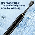 thumbnail image 4 of Kitchen Gadgets Electrical Toothbrush Adults Rechargeable Soft Bristles Automatic Sound Rechargeable Smart Teeth Cleaning Tool Couples, 4 of 6