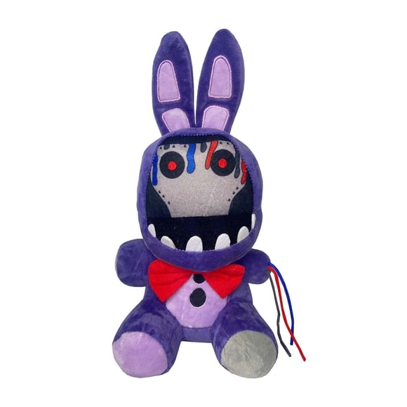 Plush Toy Withered Purple Bunny Fan Made Teddy Bear Plush Game Toy