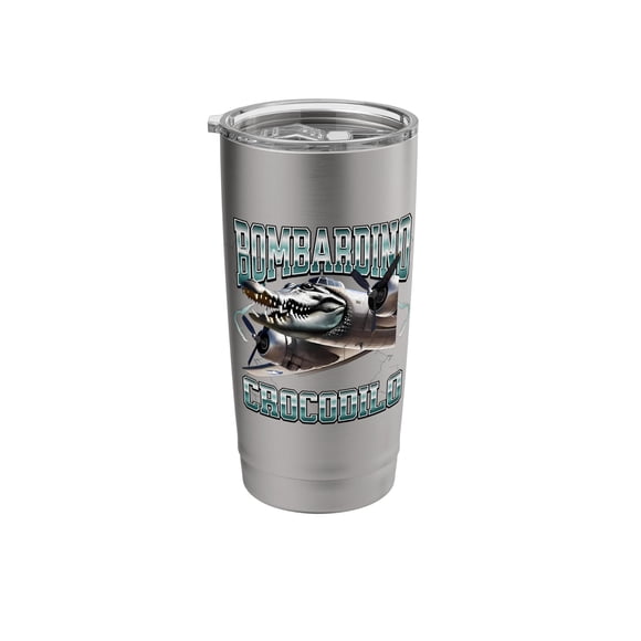 Vaso aislante Bombardino Crocodilo Bootleg Brainrot