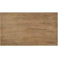 thumbnail image 2 of Weston Home Cabana Rectangular Storage Shelf Coffee Table, Brown, 2 of 4