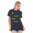 thumbnail image 3 of PACMAN Nom Nom Hungry Foodie Gamer Men's Graphic T Shirt Tees Brisco Brands L, 3 of 6