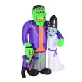 thumbnail image 3 of Occasions Monstre Gonflable Pré-Éclairé de 7 Pieds Décoration de Jardin d'Halloween, 3 of 5