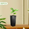 thumbnail image 5 of MAGIDEAL 50 Pieces Deep Tree Starter Pots Nursery Cups Vegetables Plant Seedling Pots S, 5 of 8
