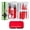 Red, variant on Manicure Set Nail Clipper Set Women Men Nail Clippers Kit Nail Care Kit Toenail Fingernail Cutters Personal Care Tools Manicure Pedicure with Travel Case Nail Grooming Kit Gifts for Women Men