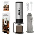 thumbnail image 1 of Portable Espresso Coffee Maker For Travel, 15 bar Mini Car Espresso Machines Display, 3-in-1 LED Electric Self-Heating with, 1 of 7