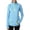 El Blue/ Neon Gr, variant on J. America Women's COSMIC Fleece 1/4 Zip