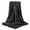 Black, variant on Elegant Large Square Satin Head Scarf Silk Hair Bandana Wrap For Women Fashion Accessory Pink,One Size