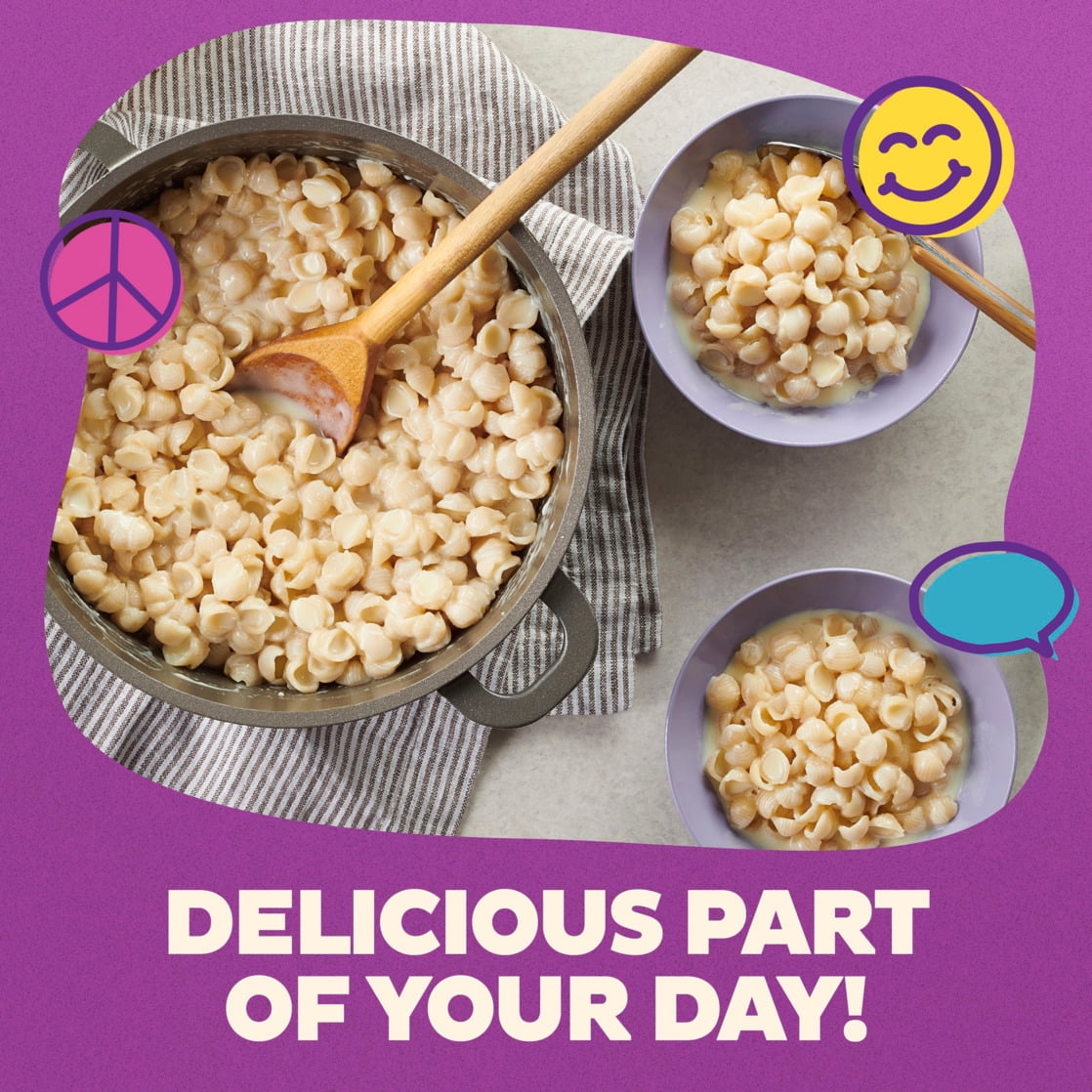 Annie's Shells and White Cheddar, Made with Organic Pasta and Real Cheese, 12 Ct, 72 oz