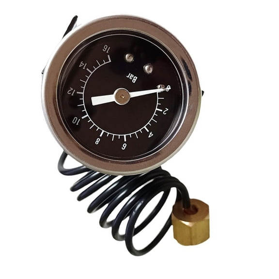 Sinyiin Espresso Machine Pressure Gauge 16 Bar High Precision Manometer for Brewing